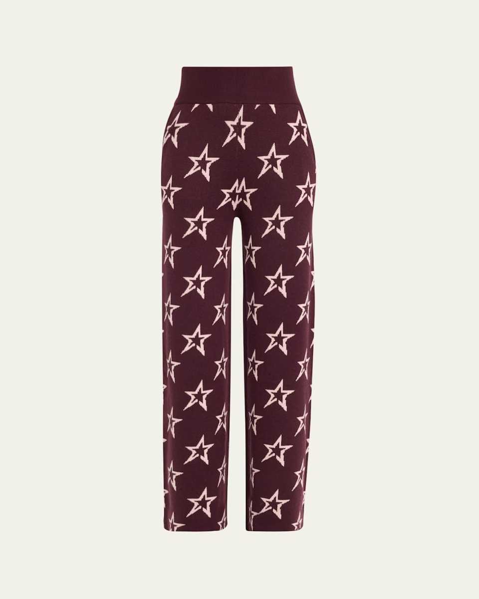 Chalet Wide-Leg Knit Pants